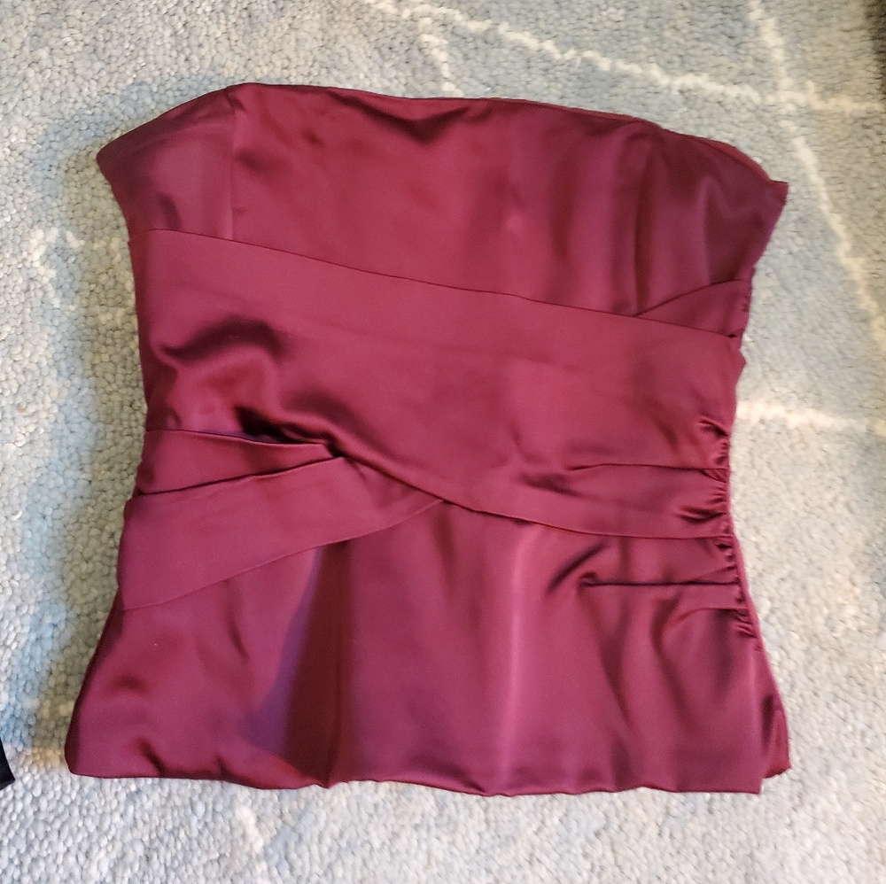 BCBG bustier corset top